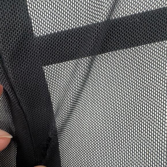 Nookie NMJJ2230 Sade Long Sleeve Mesh Mini Dress Black Size Medium NWT - Picture 11 of 12